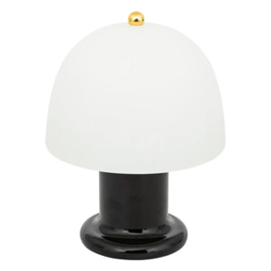 Lampe à poser LED Rick noir H21cm