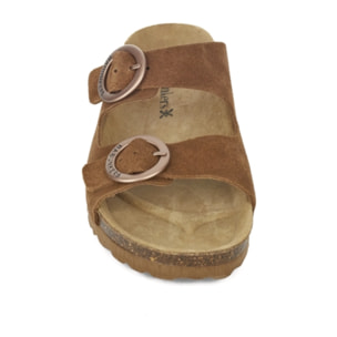 SANDALIA BARCELONA BABUNKERS MARRON