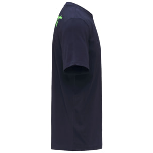 T-Shirts & Top Kappa Uomo Logo Ciao 140 Blu
