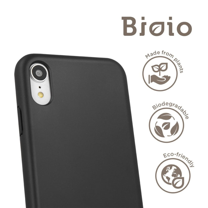 Coque Apple iPhone Xr Biodégradable et Ecologique Noire