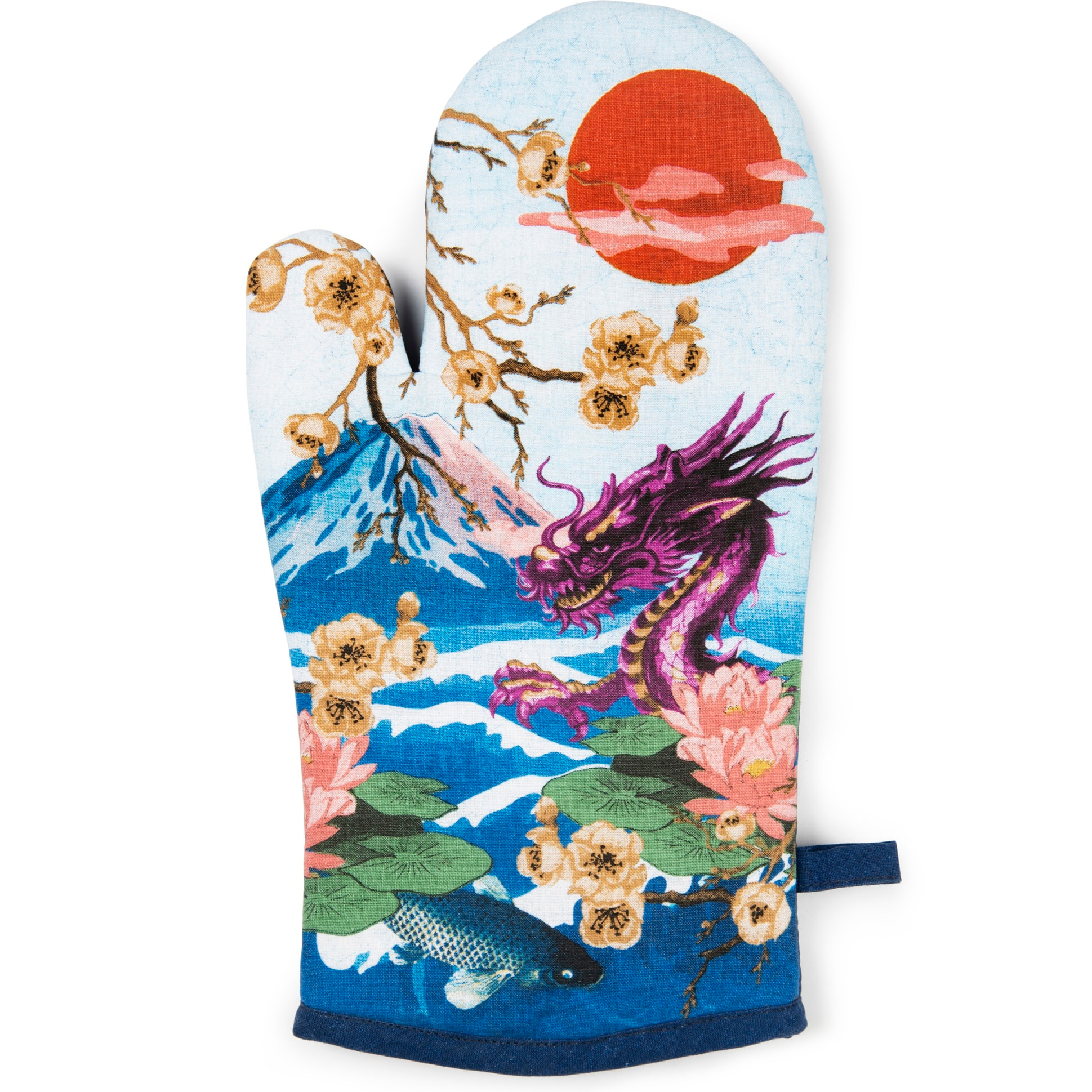 Set Torchons, Manique et Gant Excelsa – Fuji, Coton Multicolore