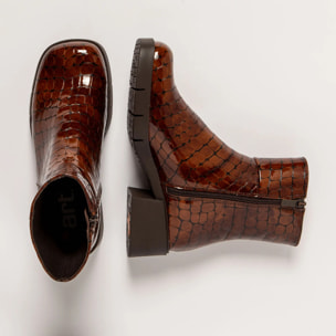 Botines 1284 HORASAN CUERO / VARSOVIA color Cuero