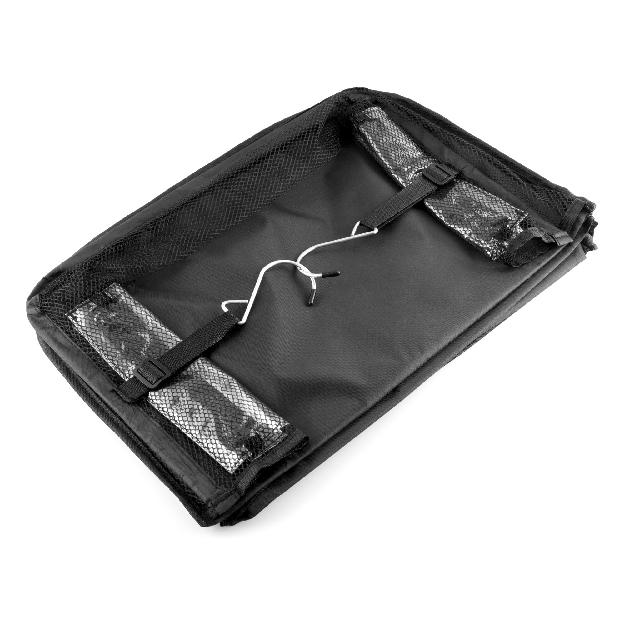 Scaffale Pieghevole per Bagagli Sleekbag - Nero - 45x74x32 cm