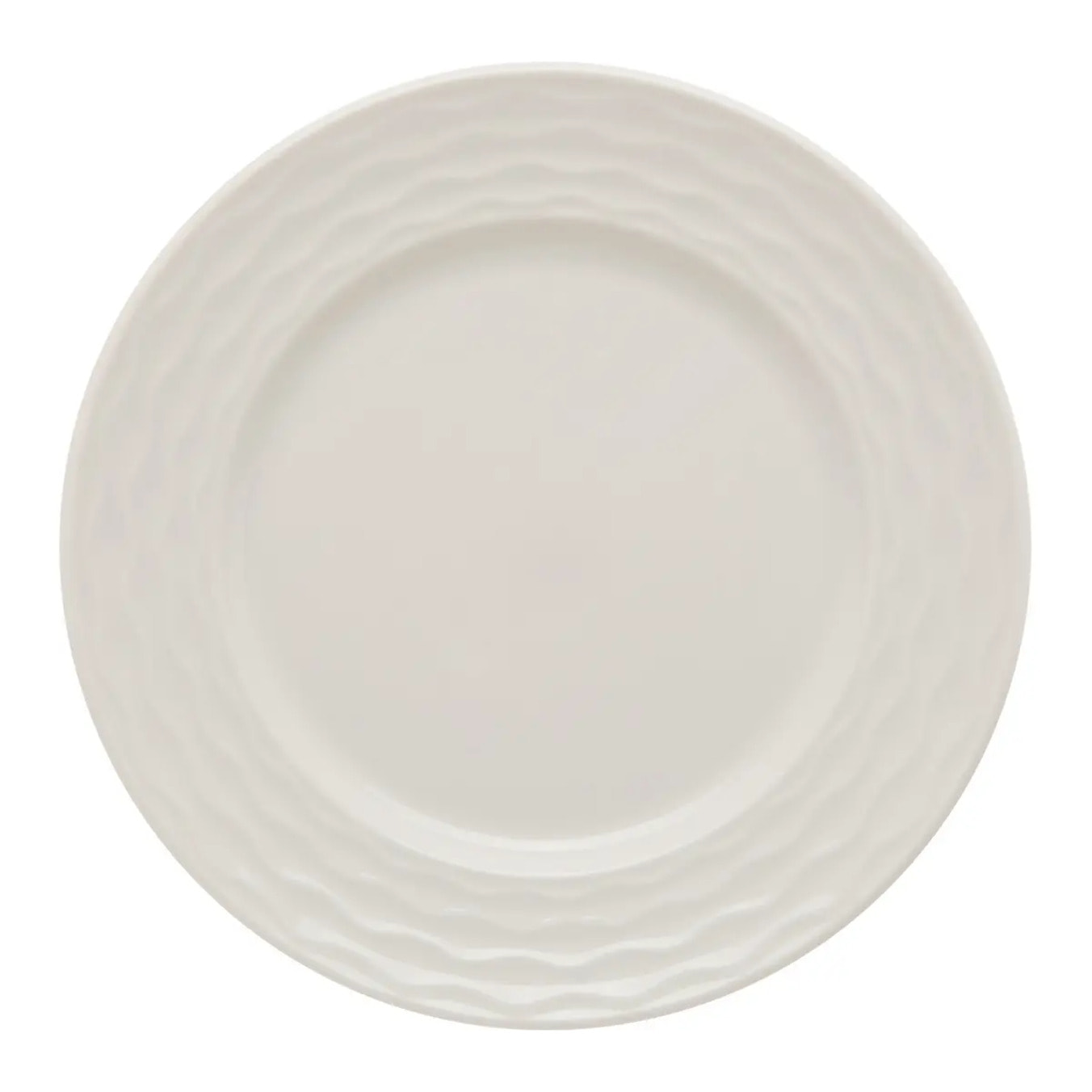 Service de table Paloma 12 pièce(s) blanc D27,2xH2,2cm
