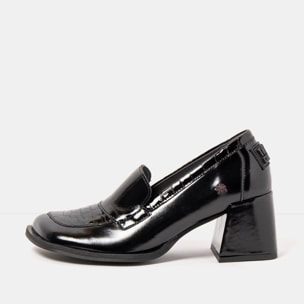 Zapatos con tacón 1705 NAPPA SHINNY BLACK/ VERONA color Black