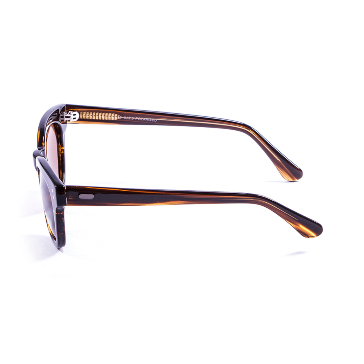 Gafas de sol LENOIR CROISETTE - Marrón / Revo verde