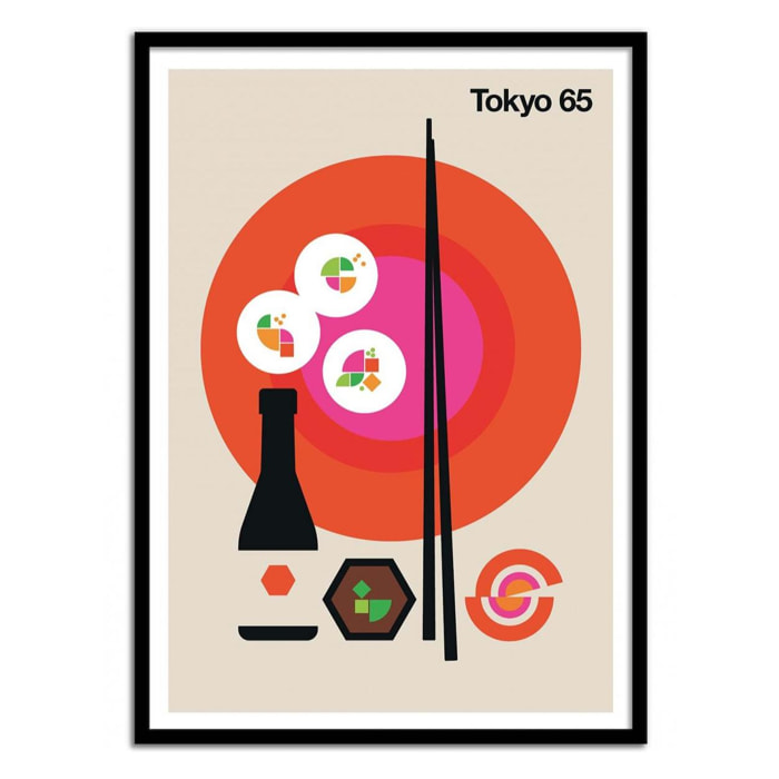 Art-Poster - Tokyo 65 - Bo Lundberg - 50 x 70 cm