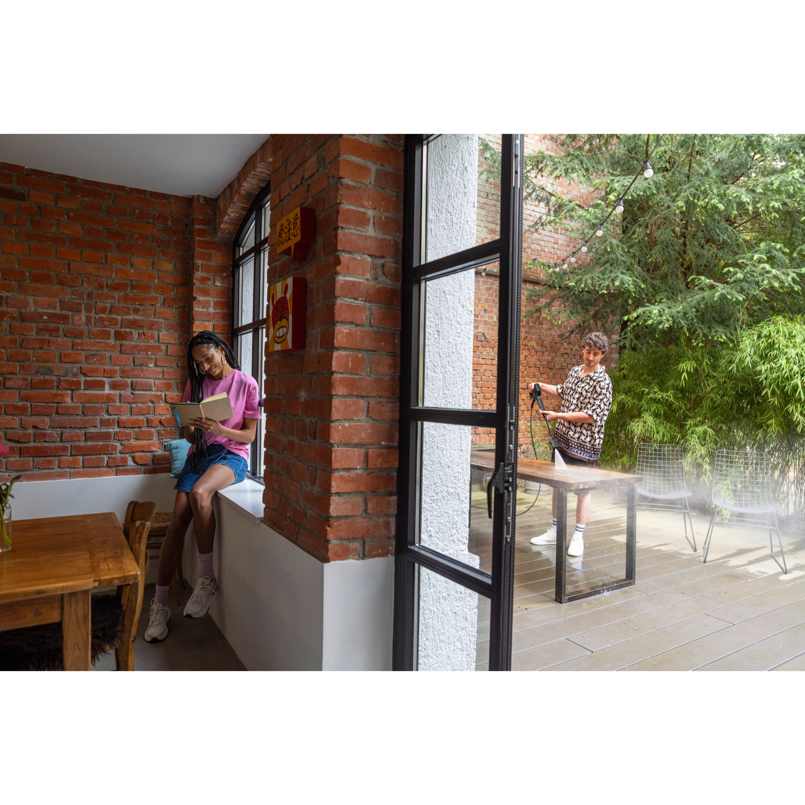 Nettoyeur haute pression Karcher K Silent eco!Booster - ultra silencieux - Pression 130 bar- Débit 420 l/h- lance eco!Booster