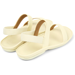 Sandalias - CAMPER Right Isla - Amarillo - Cuero liso