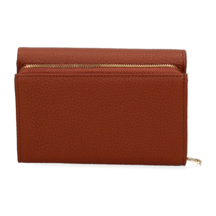 Portafoglio  da donna In Vera pelle Made in Italy 14x10x4 cm