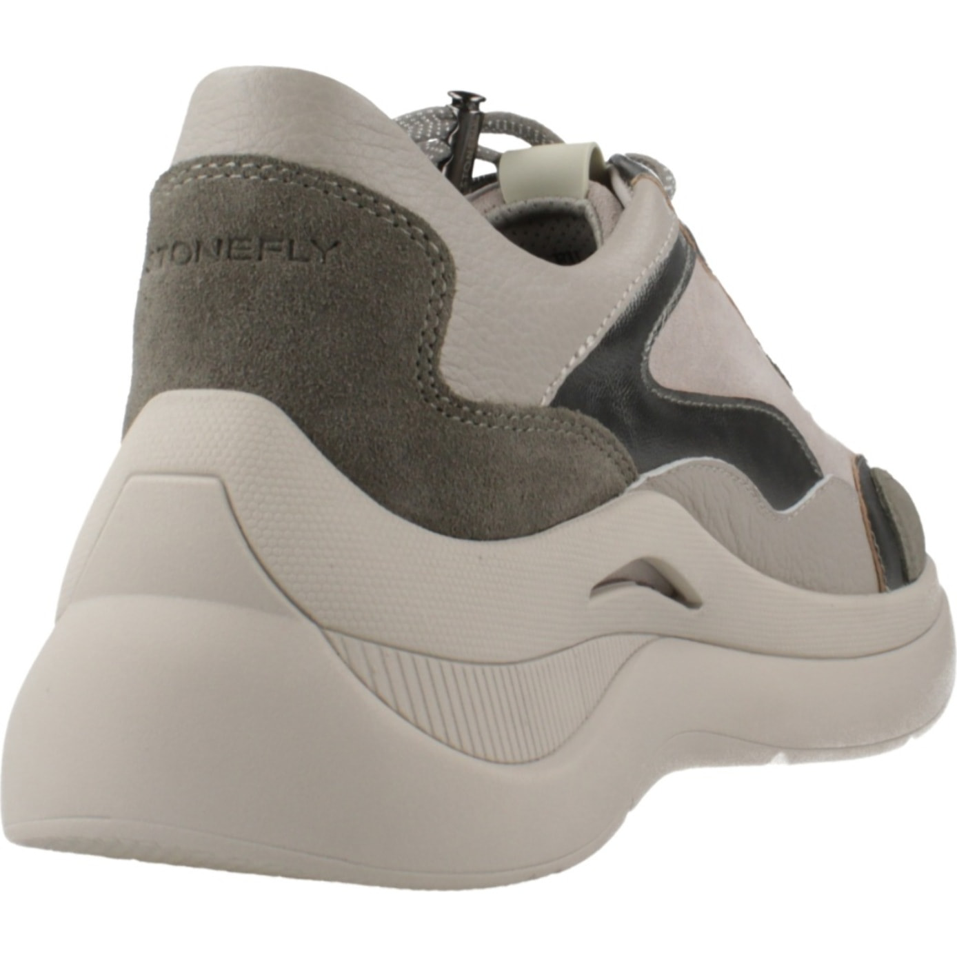 Sneakers de  Mujer de la marca STONEFLY  modelo ROCHA 5 VELOUR/EMBOSSED LAMINATED LTH Gray