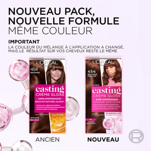 L'Oréal Paris Casting Crème Gloss Coloration 4.54 Brownie