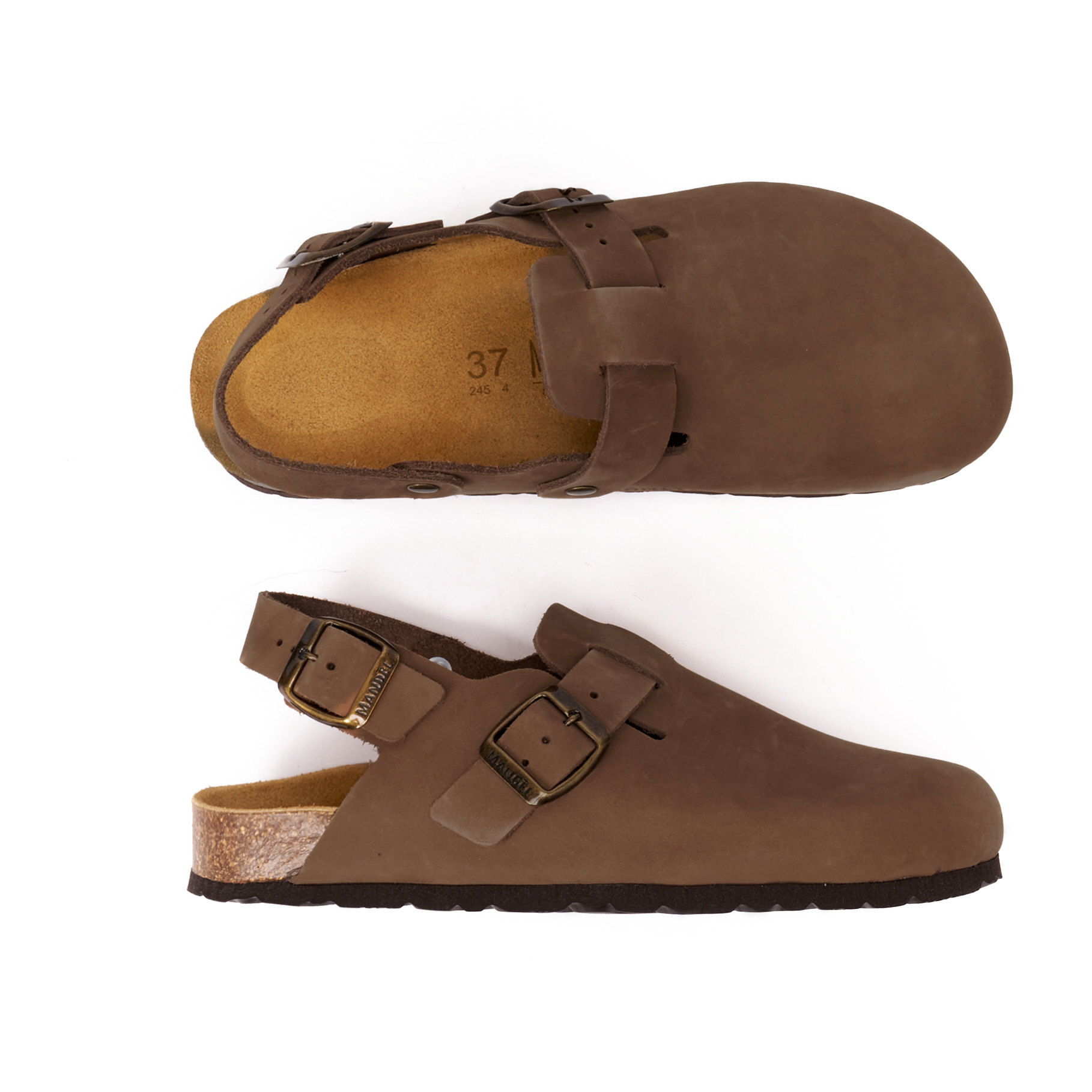 Pantofola Mandèl Testa di Moro