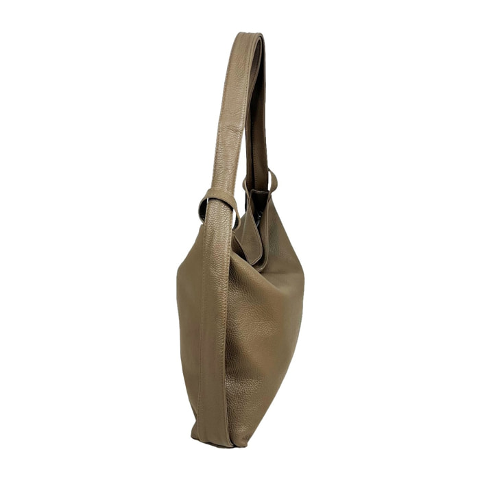 Bolso de hombro Cheval Firenze Ogma Gris Pardo