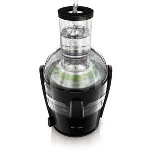 Centrifugeuse PHILIPS HR1855/70 Viva extracteur de jus noir 2L, 800W