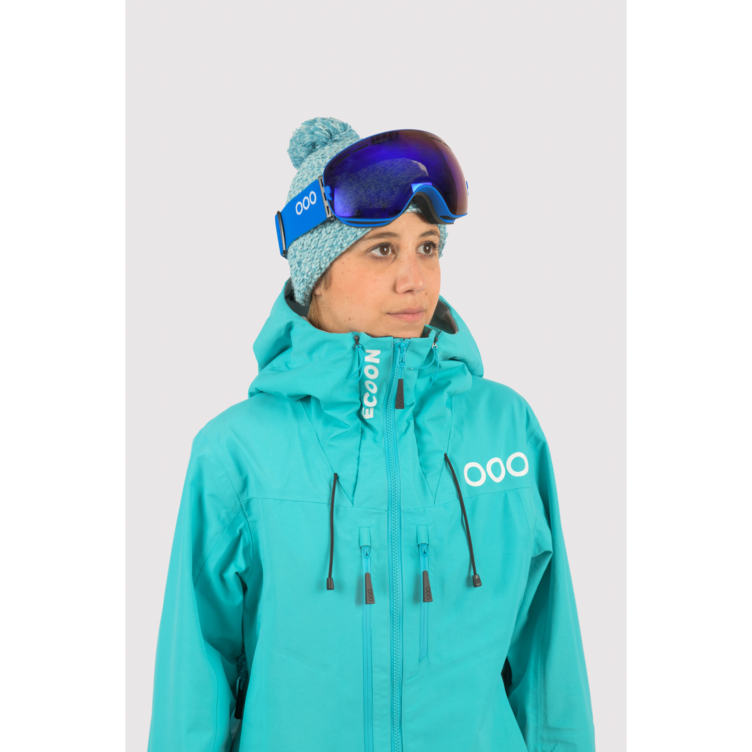 Chaqueta para mujer ECOON ECOExplorer Jacket Women - Turquesa