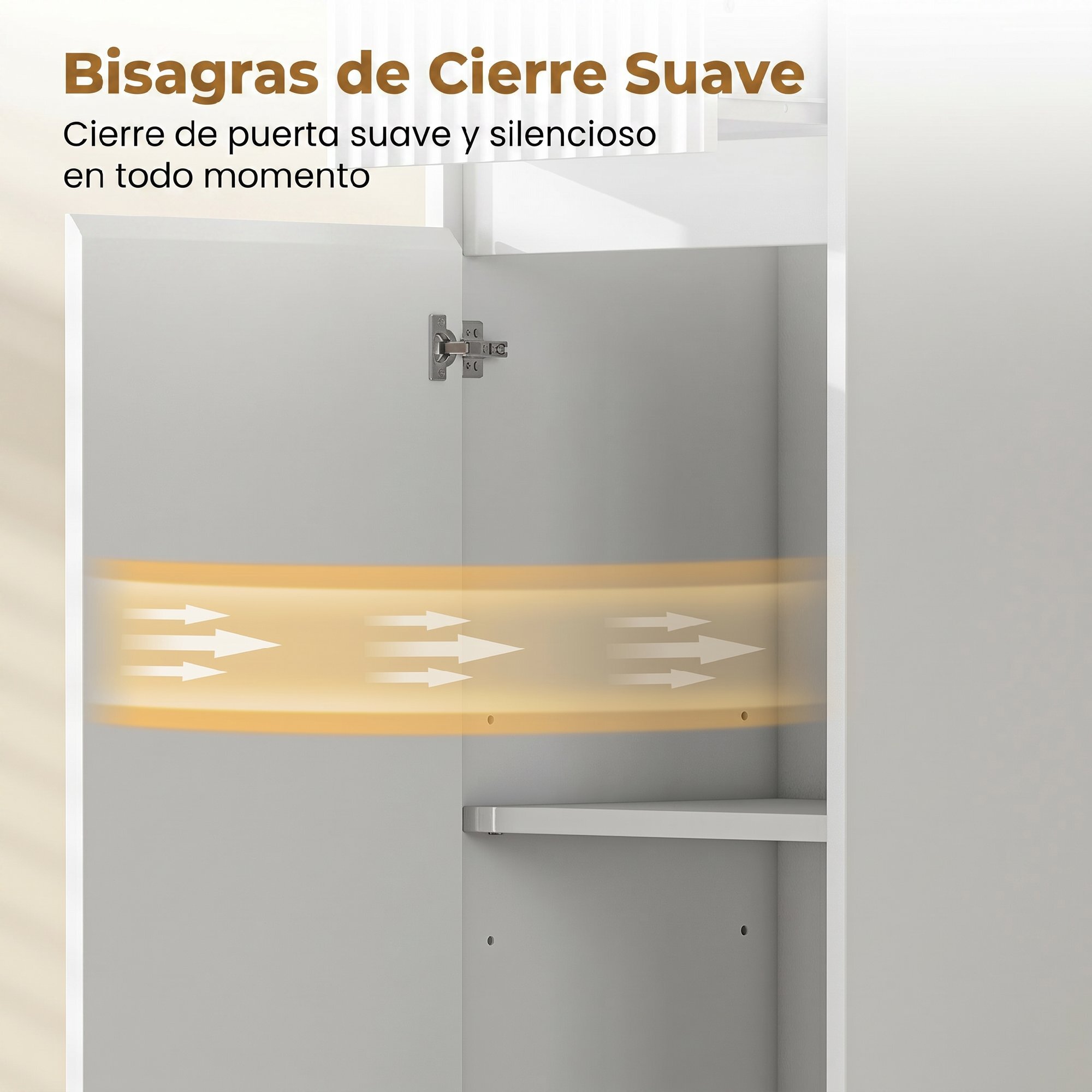 Armario de Baño Alto, Mueble Auxiliar de Baño Estrecho con Cajón, Diseño Acanalado, Estante Ajustable, Estantes Abiertos, para Espacios Pequeños, 33x30x172 cm, Blanco