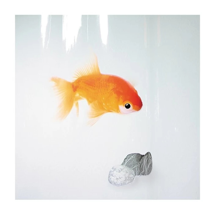 Rideau de douche PEVA GOLDFISH 180x200cm Motif Poissons Spirella