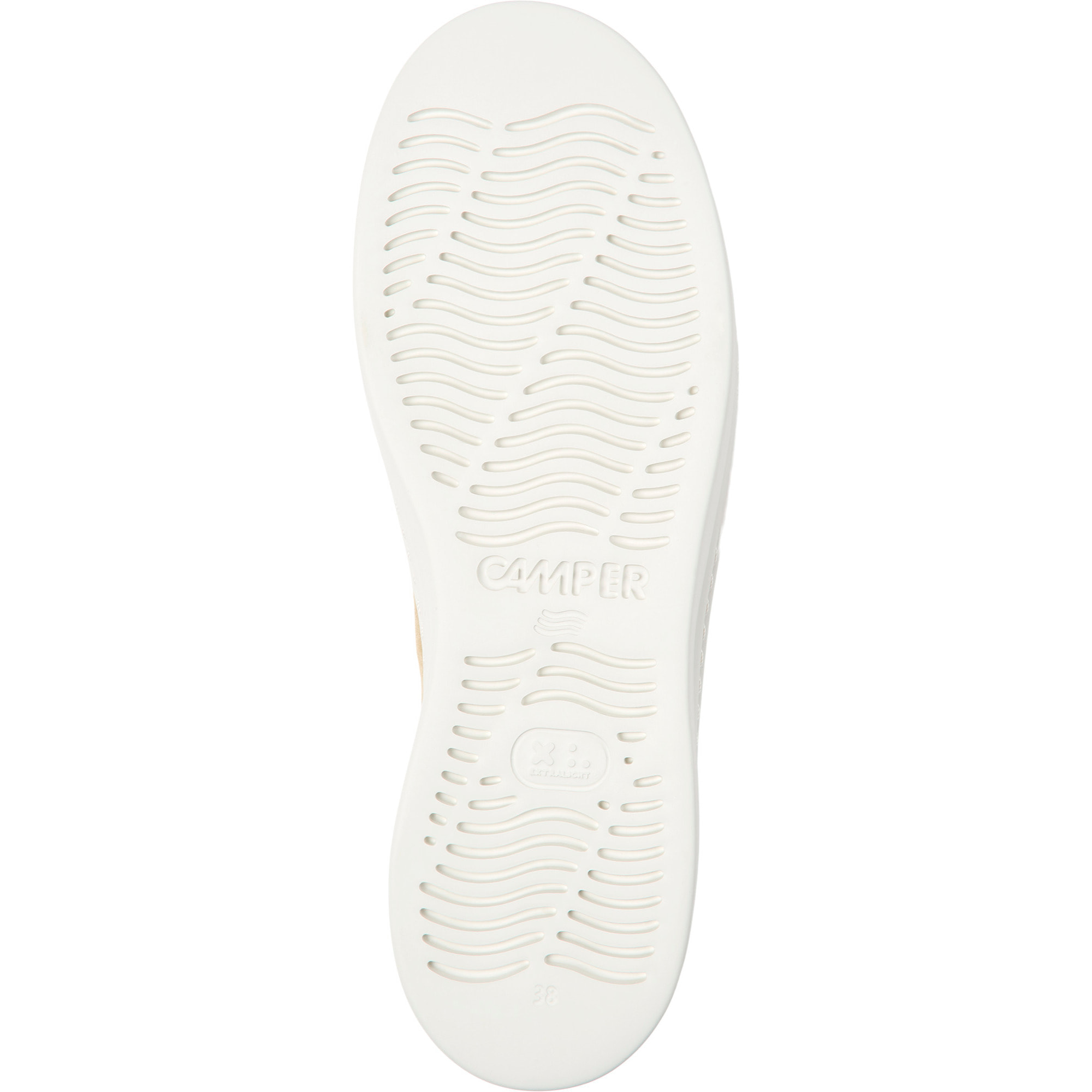 Zapatillas - CAMPER Runner Up - Beige - Cuero