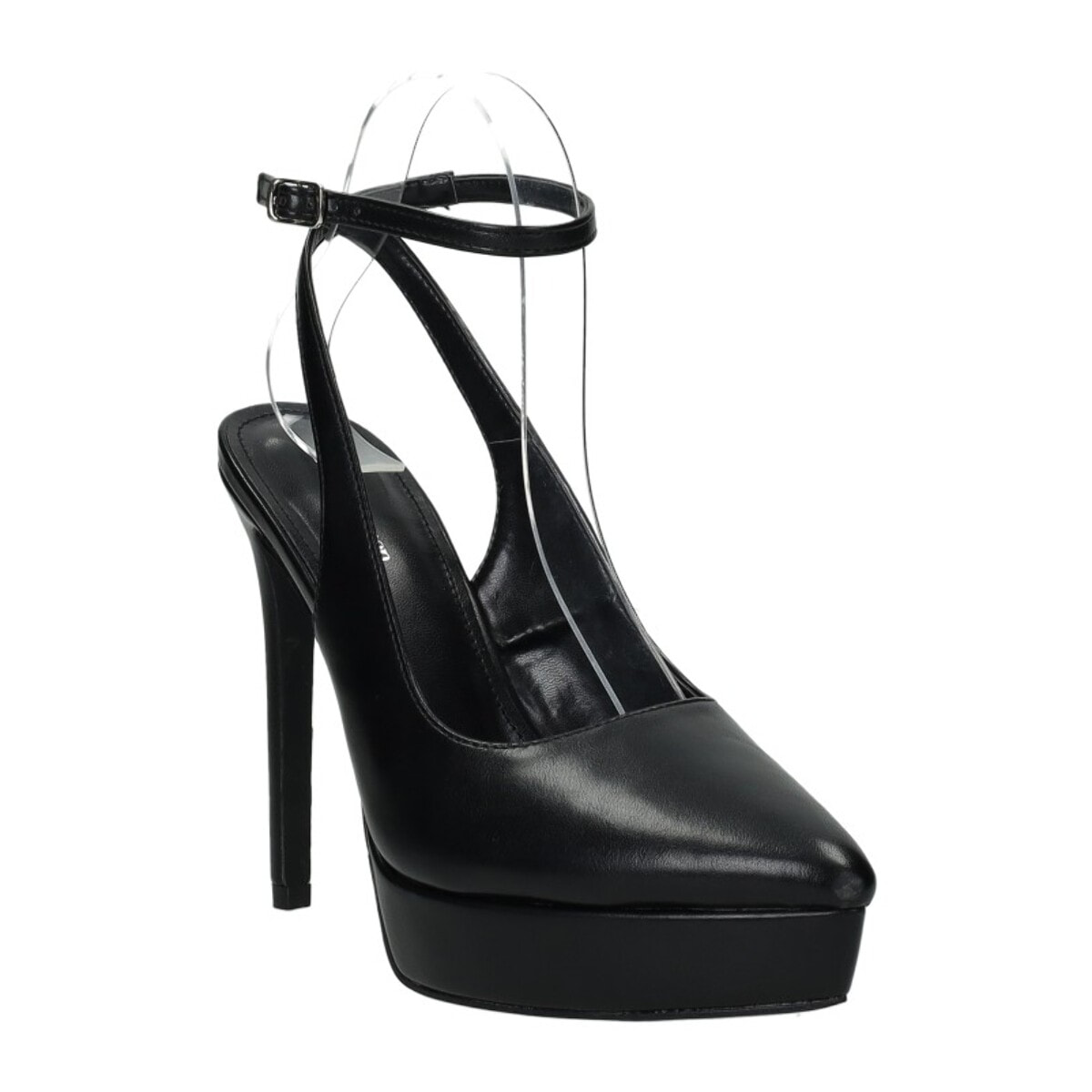 Décolleté sling back Donna Tata Italia Nero