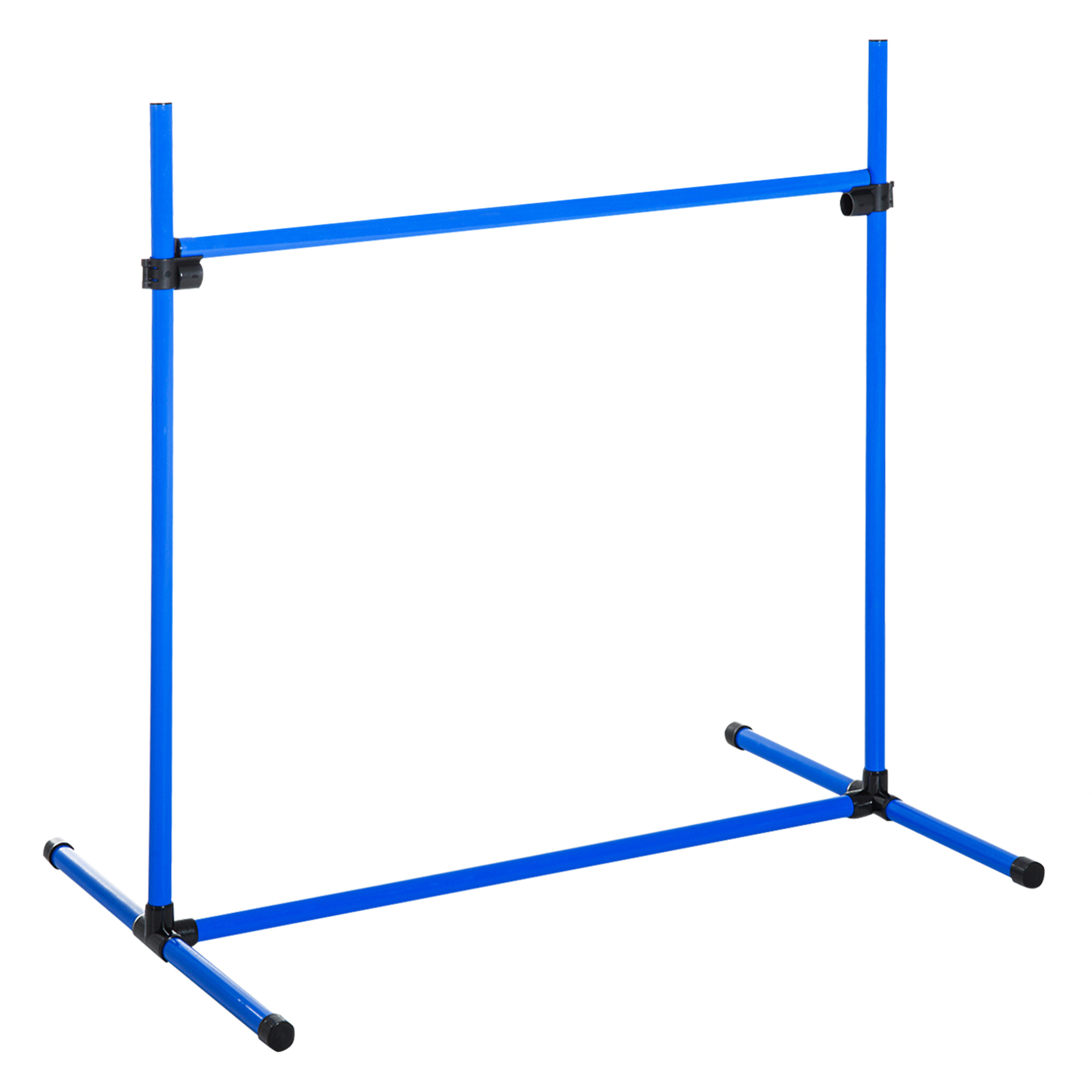 PawHut Set di 4 Ostacoli Regolabili Agility Dog per Addestramento Cani con Borsa da Trasporto, 99x71x95cm