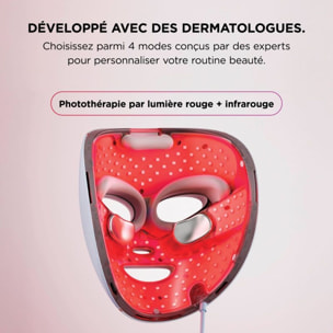 Masque LED SHARK CryoGlow avec rafraîchissement du contour des yeux Lilas