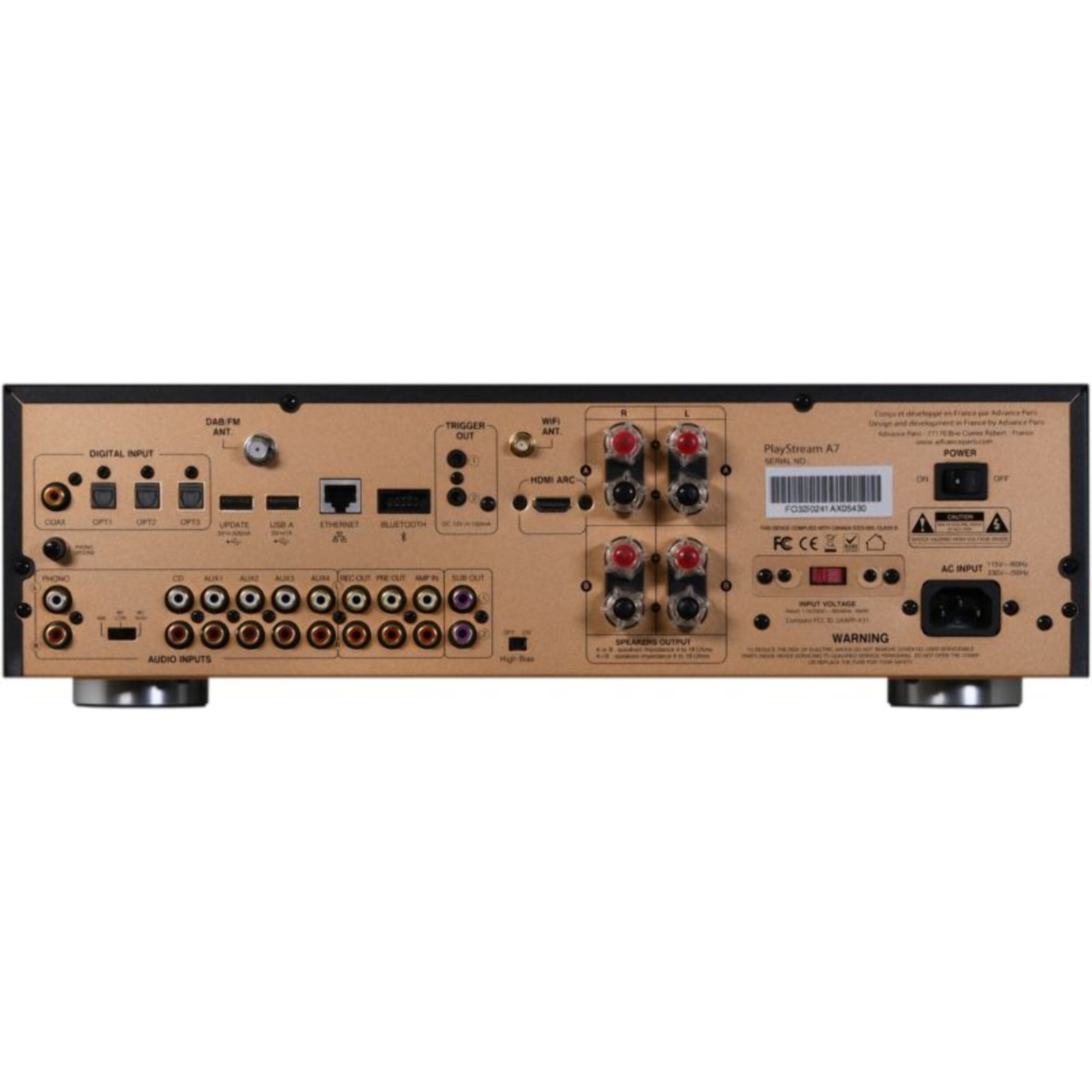 Amplificateur HiFi ADVANCE PARIS PlayStream 7