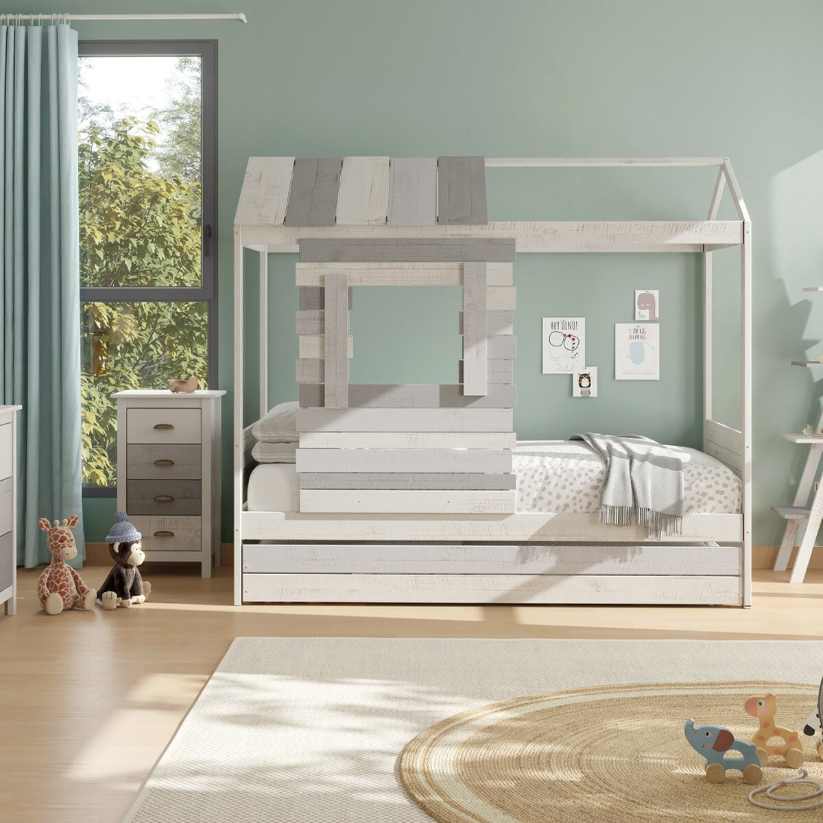 Tiroir pour lit cabane enfant - SUE