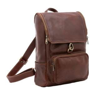 Borsa a spalla da donna - Modello Eris Elite - Vera pelle - 27.0 x 35.0 x 9.0 cm