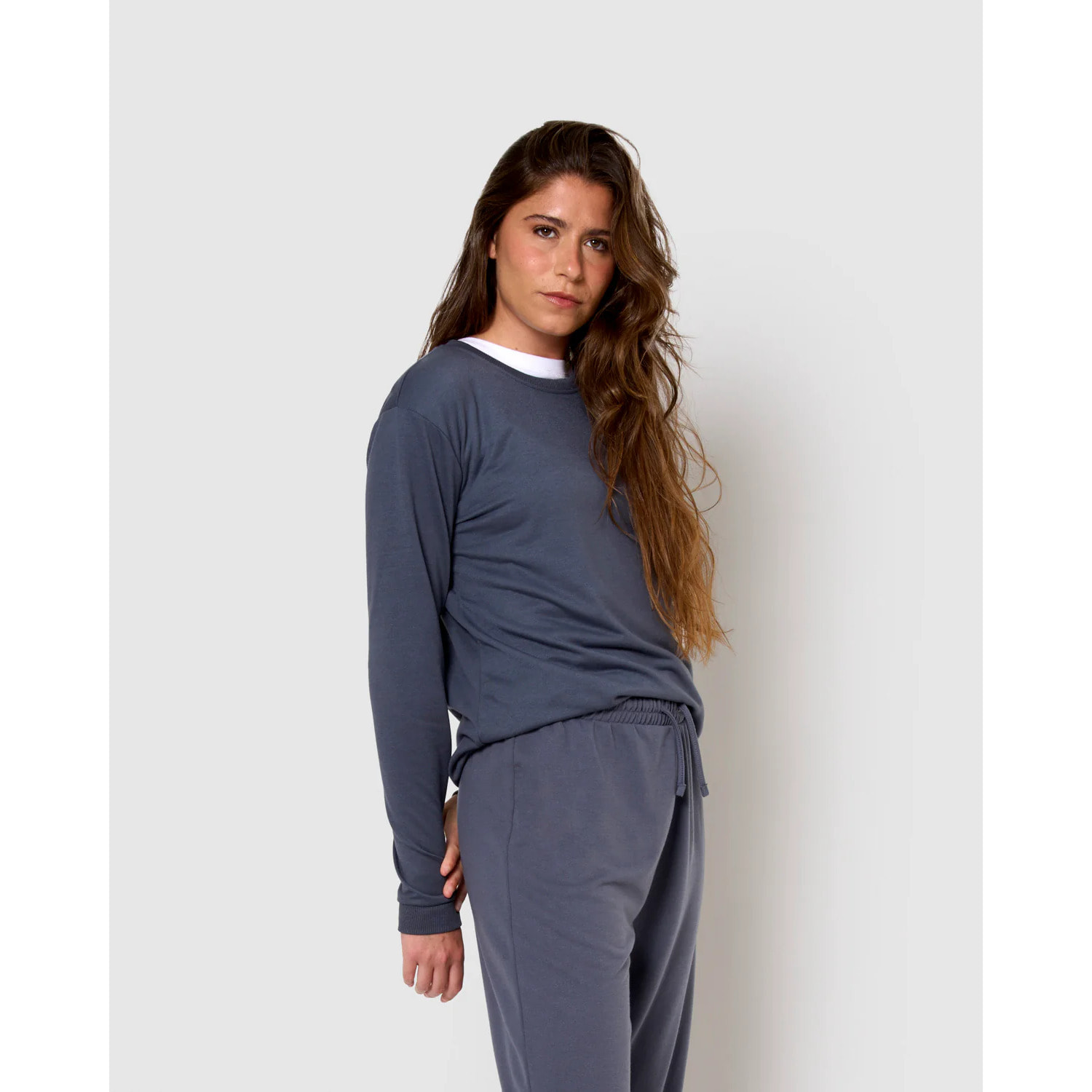 Felpa sportiva base da donna