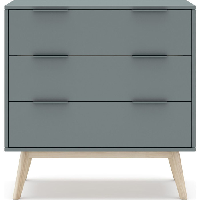 Commode 3 tiroirs en bois - PIERA