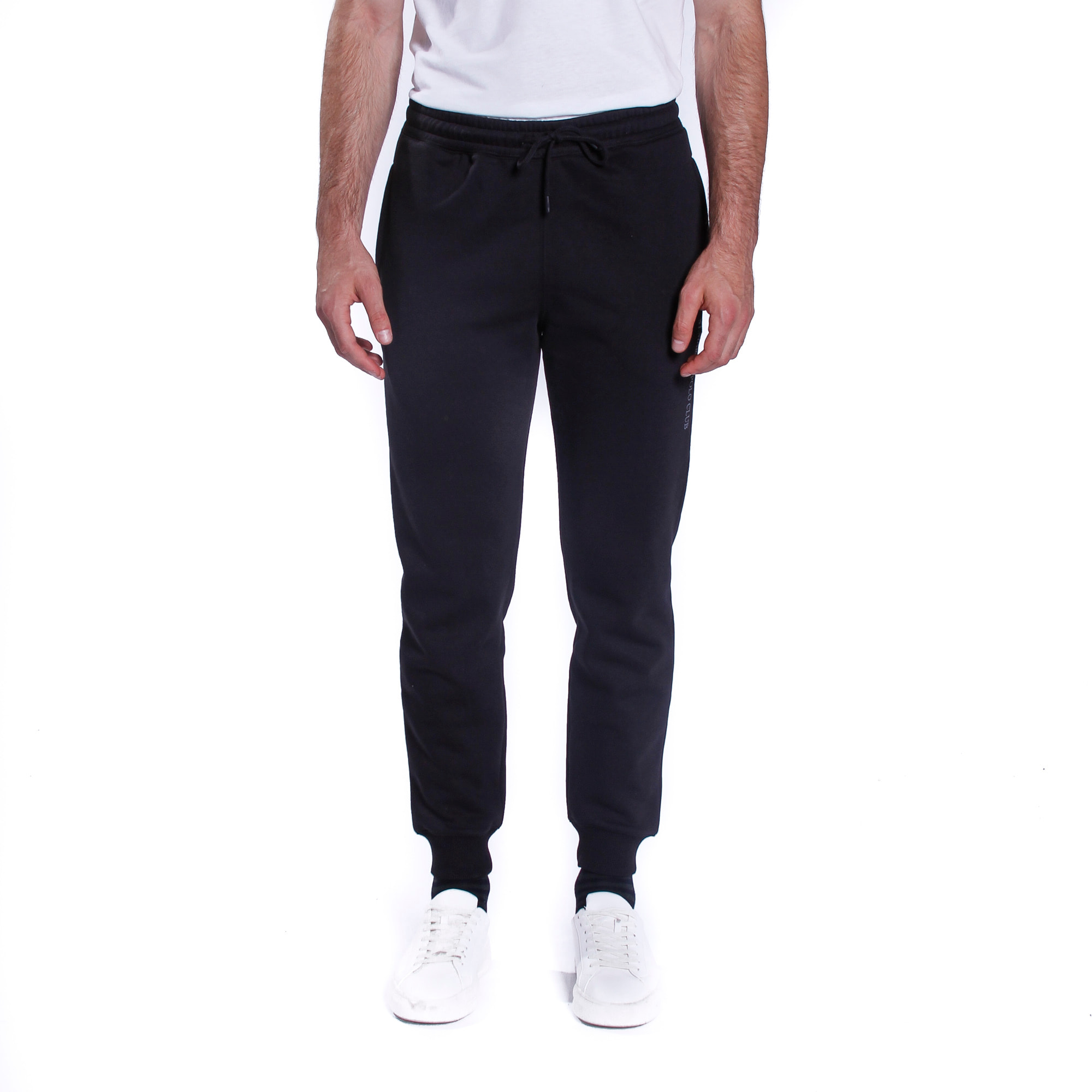 Pantaloni con stampa logo inside brushed