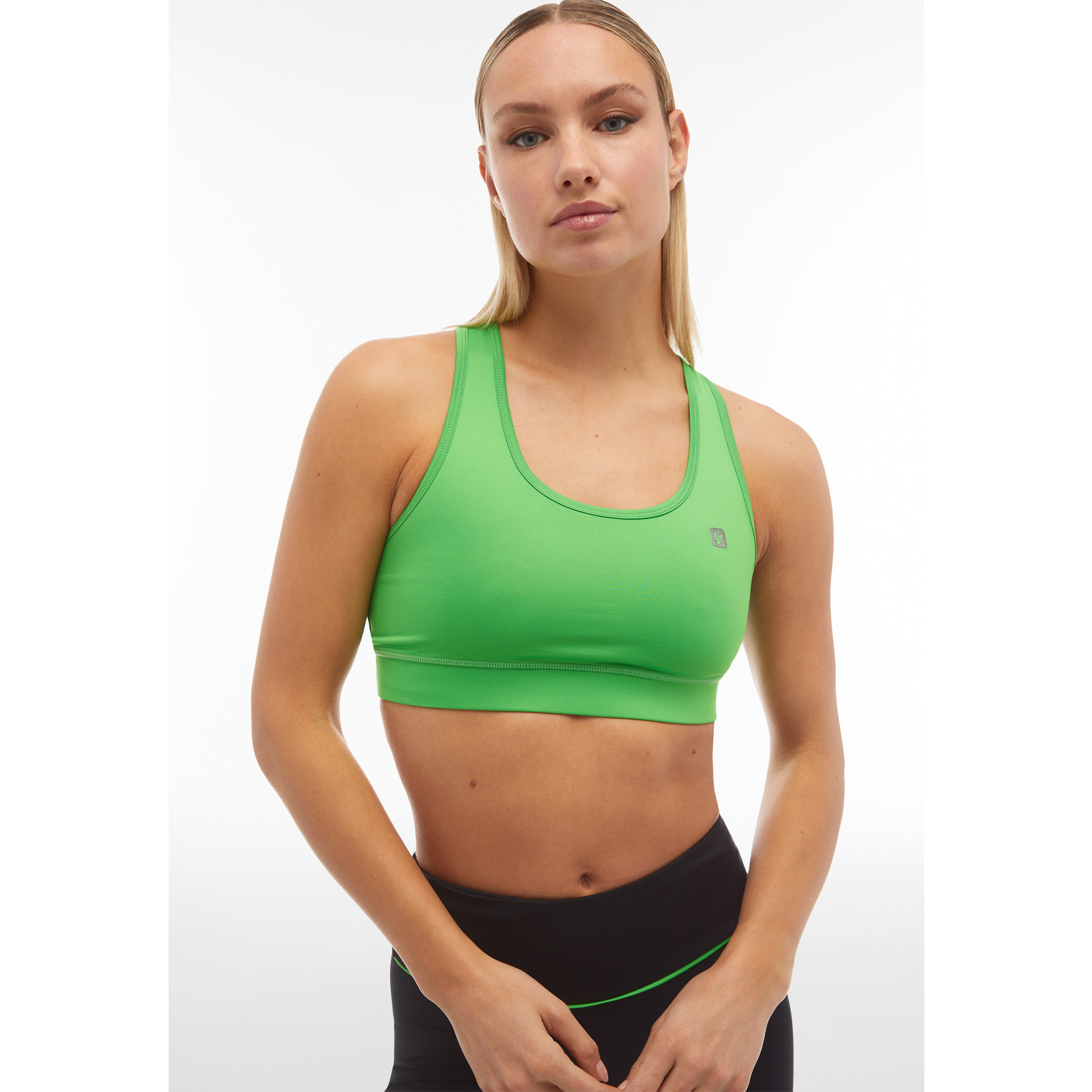 Reggiseno sportivo in tessuto tecnico traspirante