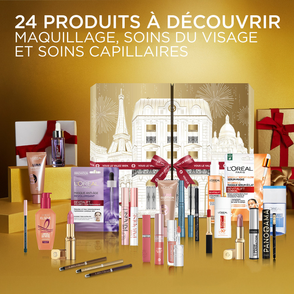 L'Oréal Paris Calendrier de L’Avent Beauté 2025