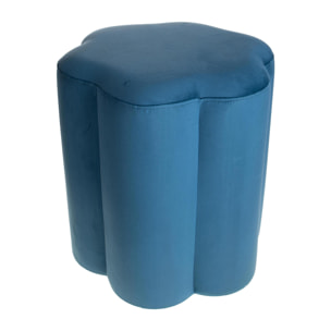 Pouf velvet - 35xH39x38cm - Pezzi 1 - Bianchi Dino SpA
