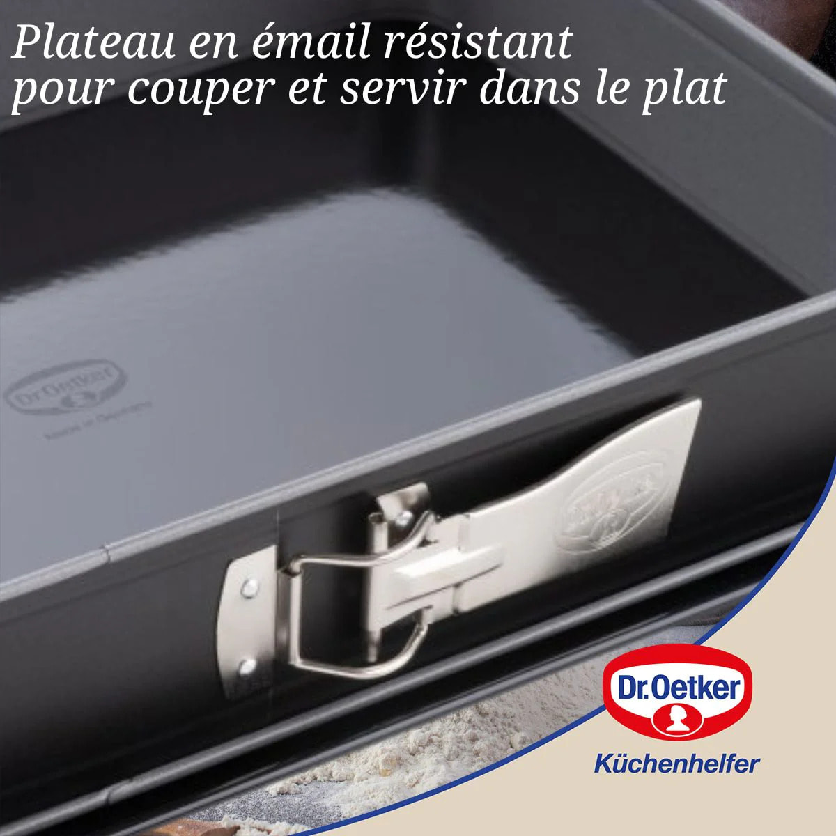 Moule à gâteau et plat four 38 x 25 x 7 cm Dr Oetker Back-Idee Kreativ