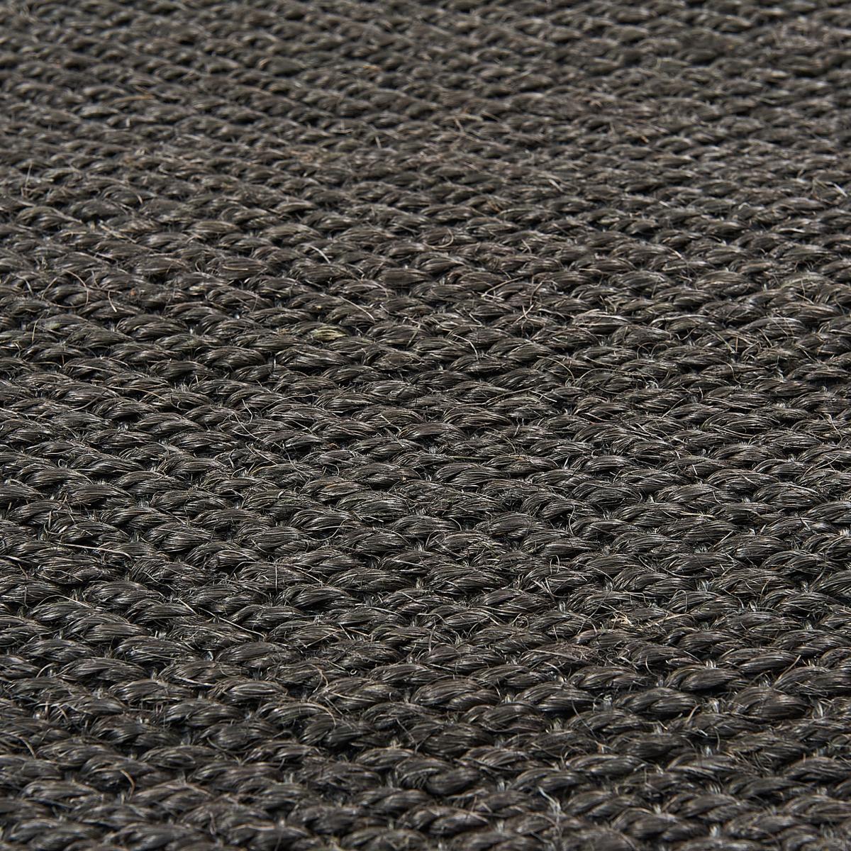 Tapis salon et chambre tissé en sisal motif uni JIBO