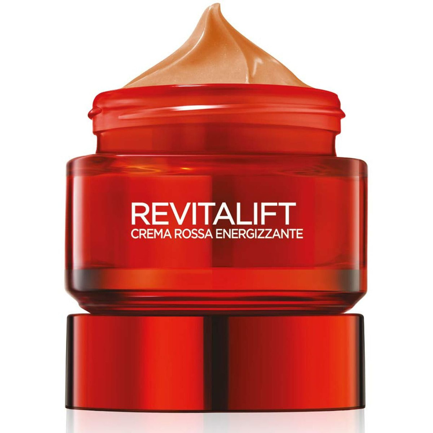 Crema Rossa Energizzante Giorno Anti-Rughe Extra Rassodante Revitalift Azione Profonda con Pro-Retinolo e Ginseng Rosso