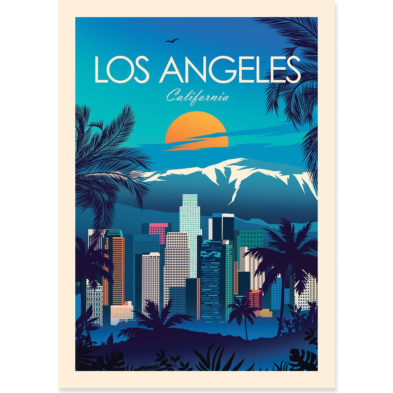 Affiche - Los Angeles - Studio Inception