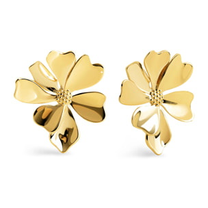 Pendientes Flower Spring Baño Oro