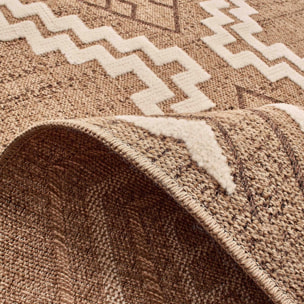 Tapis extérieur tissé kilim rectangle BUTA