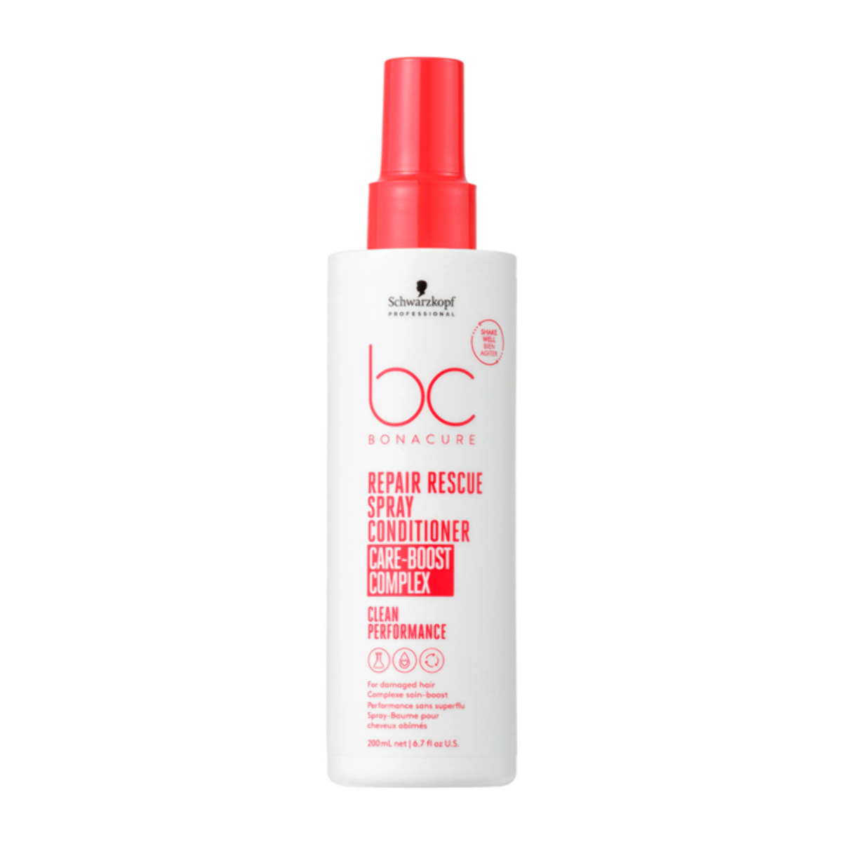 SCHWARZKOPF BC Bonacure Repair Rescue Spray Conditioner Care Boost Complex 200ml