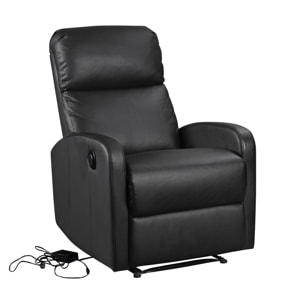 Fauteuil électrique inclinable RELAX noir