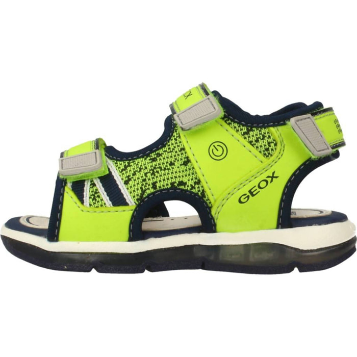 Sandalias Niño de la marca GEOX  modelo B SANDAL TODO BOY AMARILLO