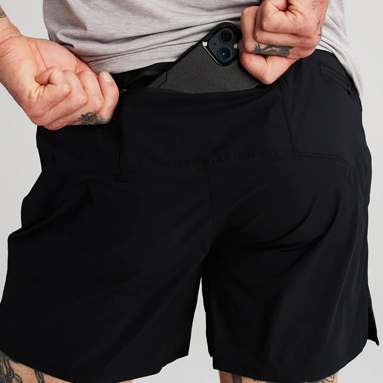 Pantaloncini modello ECOON Roma in nero