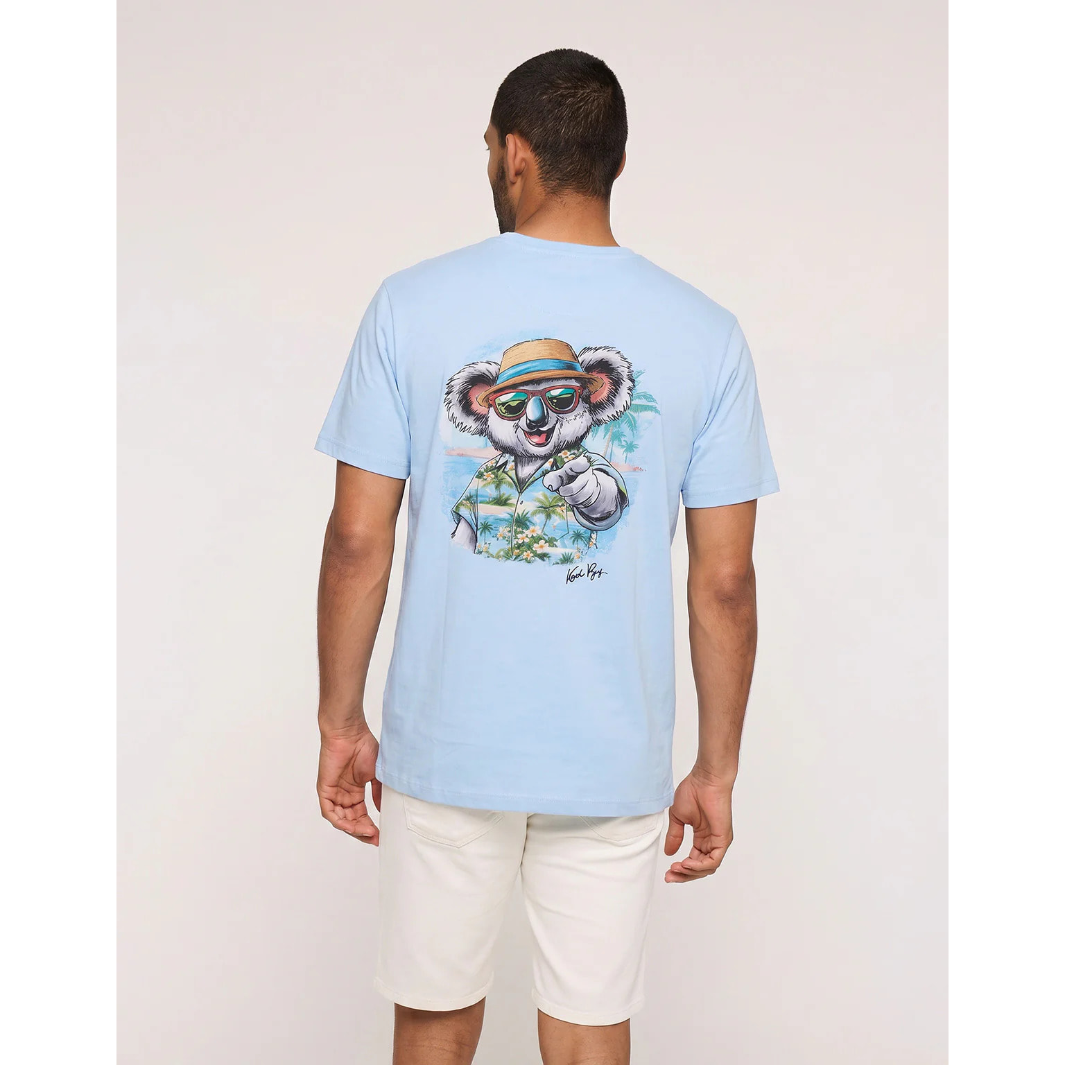 Camiseta Manga Corta Azul - Higgins
