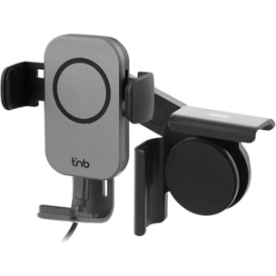 Support smartphone TNB 15W pour Tesla noir et gris