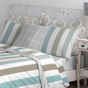 Sábana encimera El Caballo PEGASO Cielo - 100% algodón -