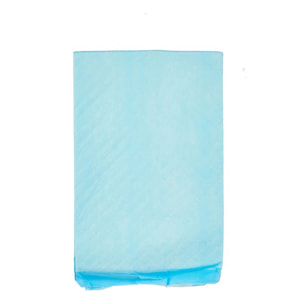 Well home 10u empapadores desechables con adhesivo super absorbentes blanco y azul