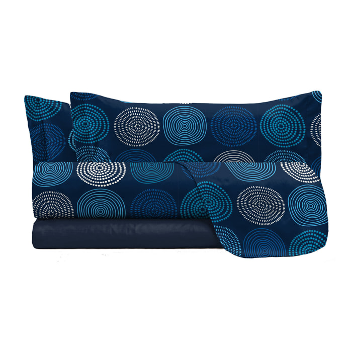 COMPLETO LETTO FANTASY, 100% Microfibra - IPNOTIC